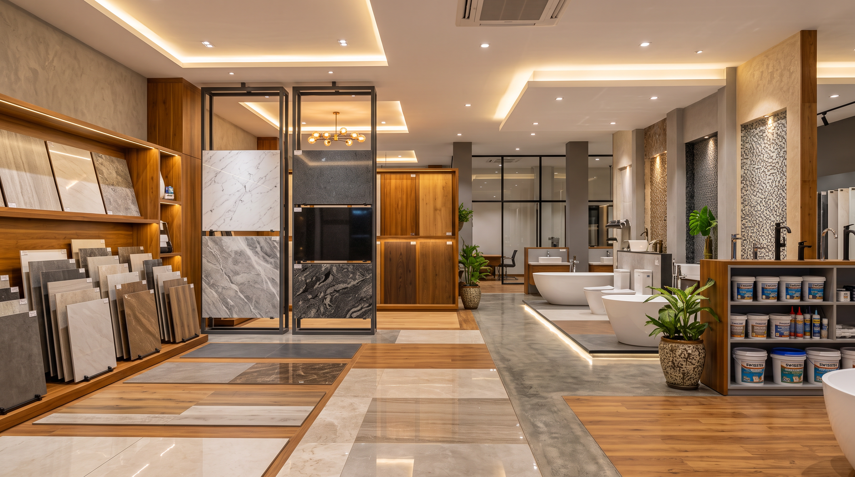 Luxury retail store interior