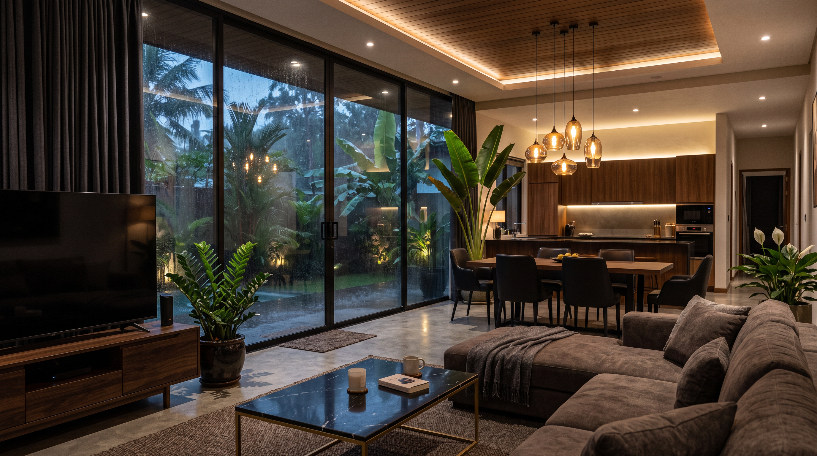 Luxury architectural space planning