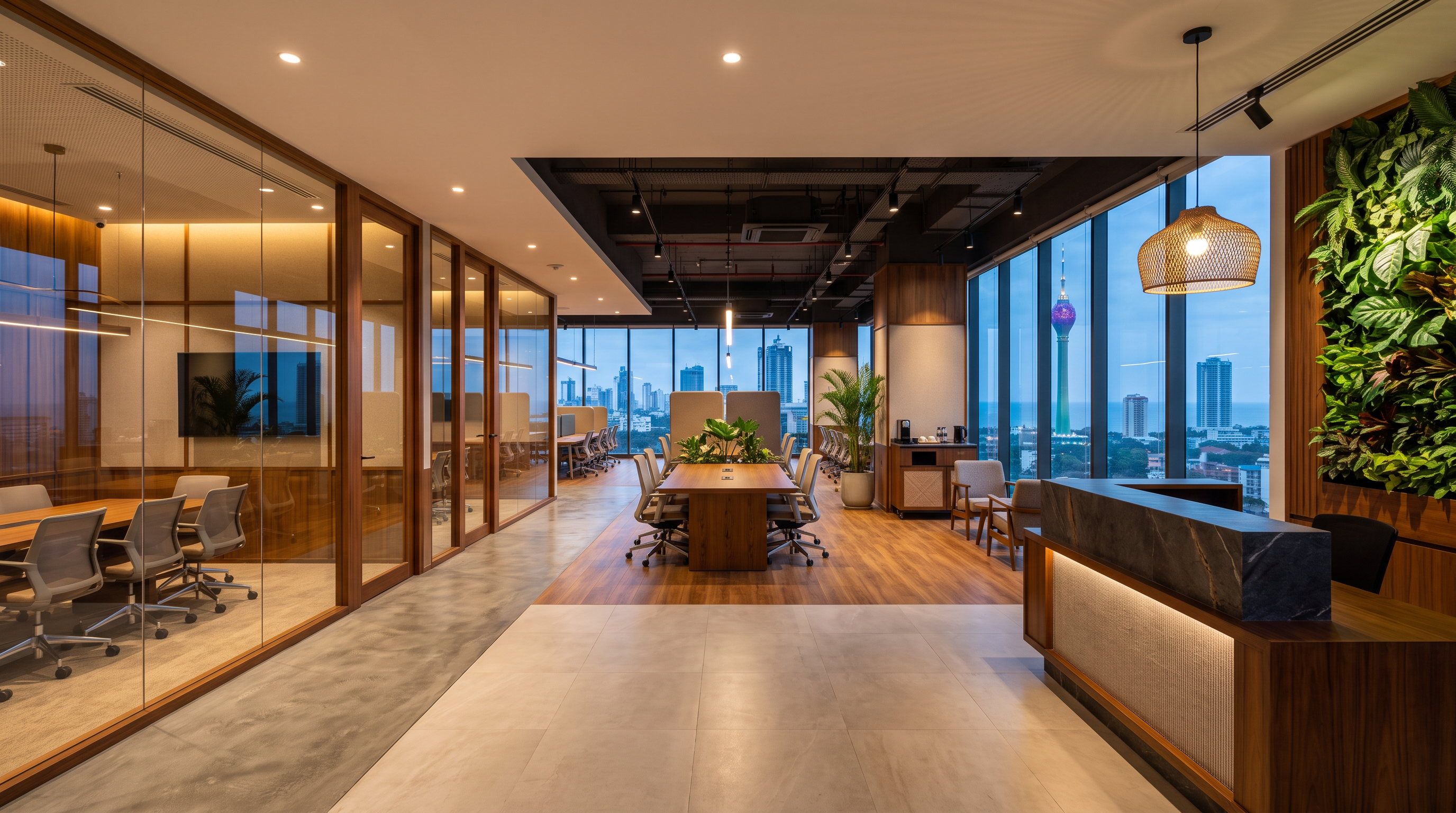Premium office workspace